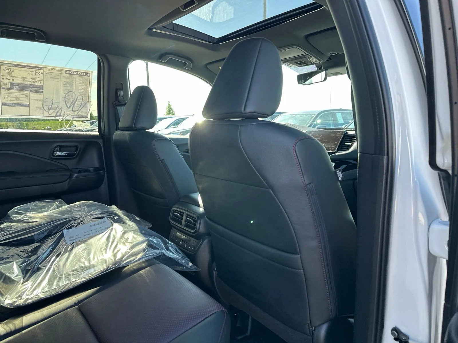 New 2026 Platinum White Pearl Honda Black Edition image 31