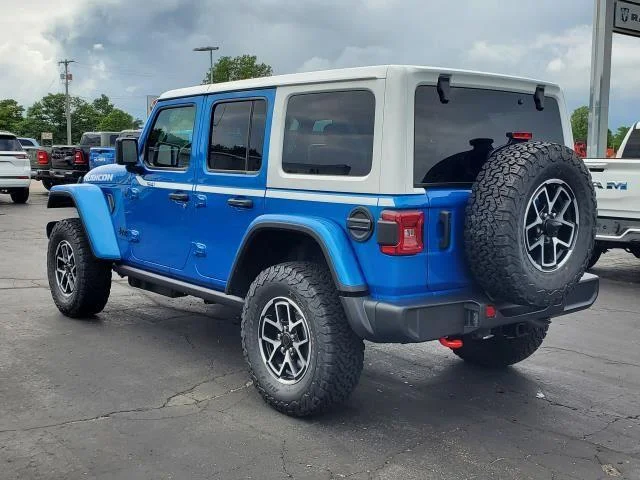 New 2026 Hydro Blue Pearl-Coat Exterior Paint Jeep Rubicon image 4