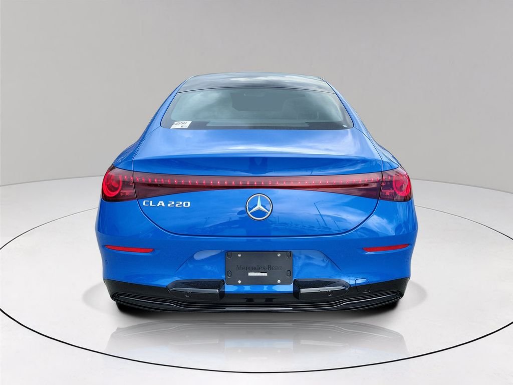 New 2027 Sky Blue Metallic Mercedes-Benz CLA 220 image 5