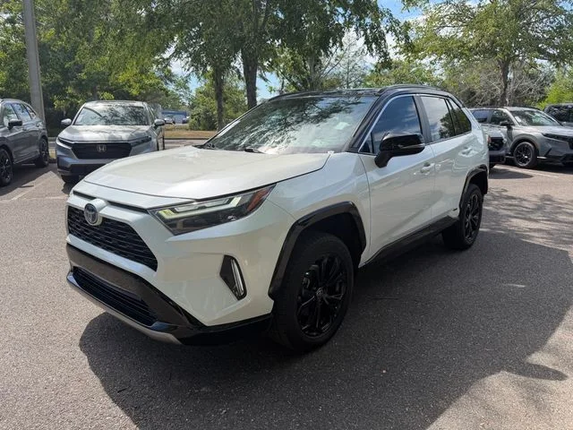 Used 2022 Midnight Black Metallic Toyota XSE image 3