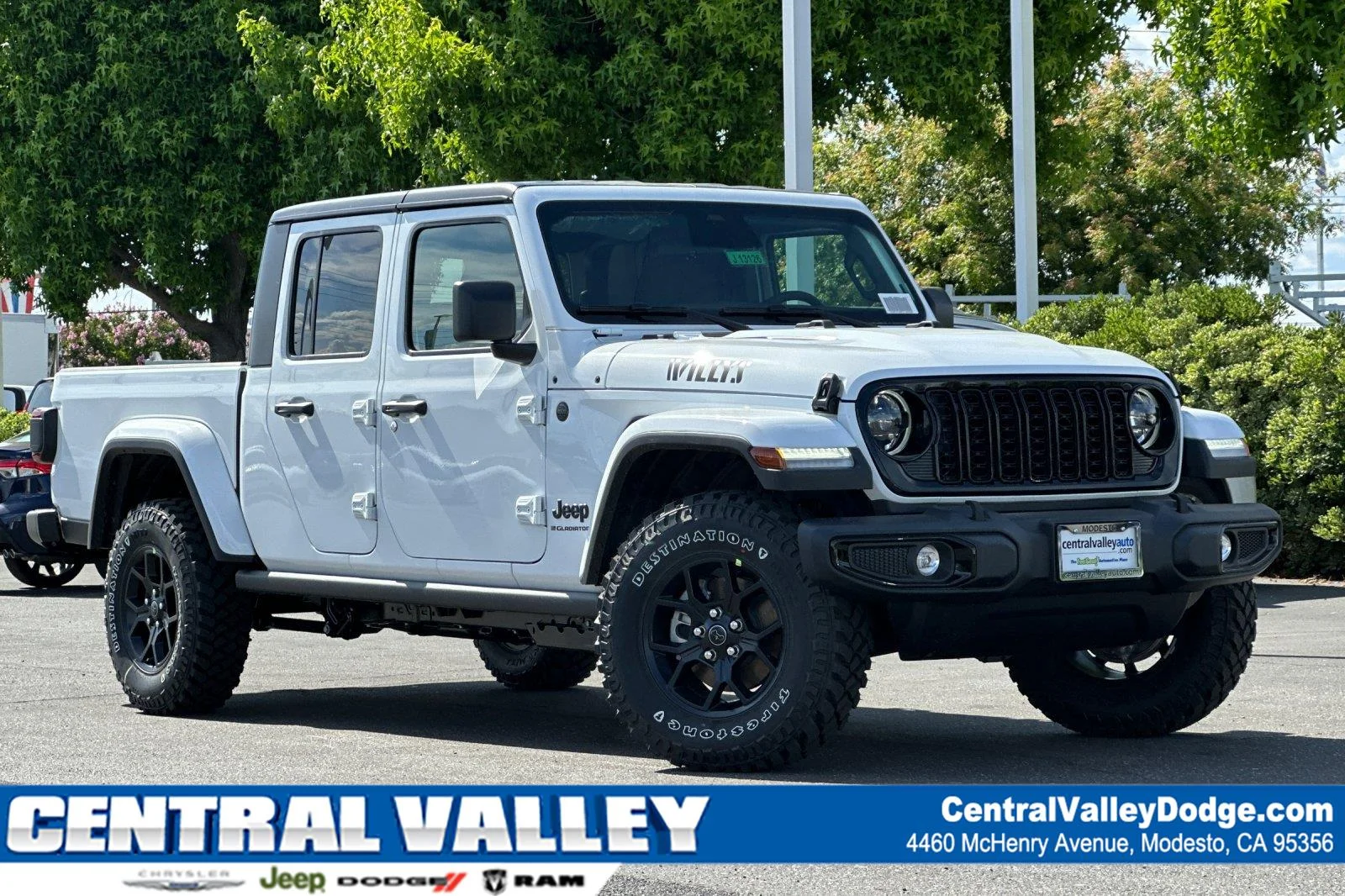 New 2026 Bright White Clearcoat Jeep Willys image 1