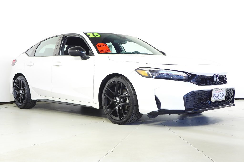 Used 2025 White Honda Sport image 4