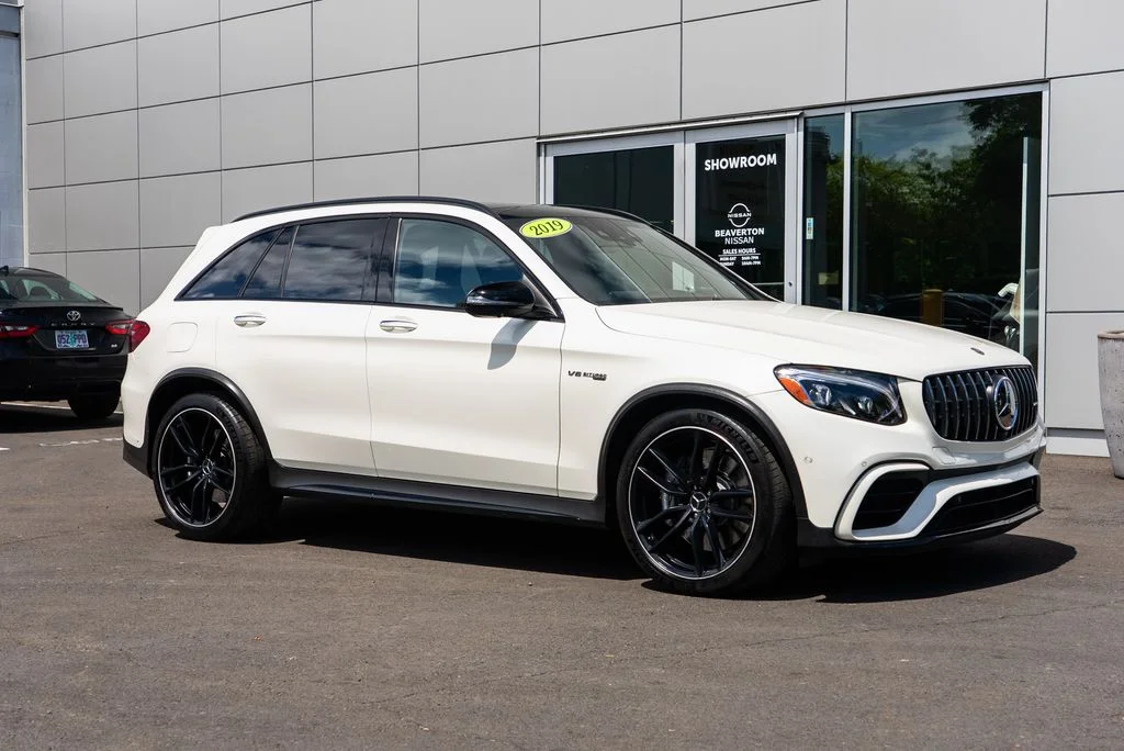 Used 2019 White Mercedes-Benz GLC 63 AMG® image 1