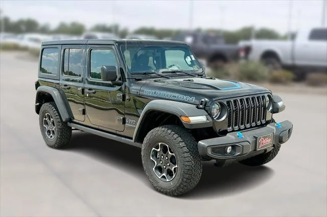 New 2023 Black Clear-Coat Exterior Paint Jeep Rubicon 4xe image 1