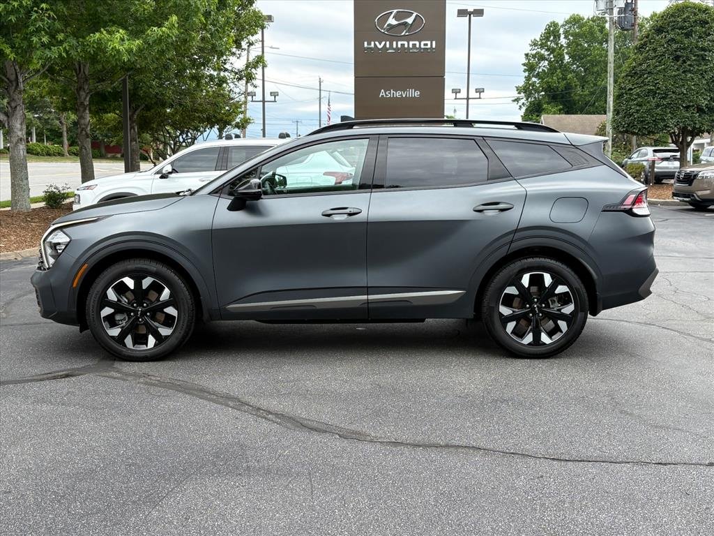 Used 2023 Shadow Matte Gray Kia X-Line image 3