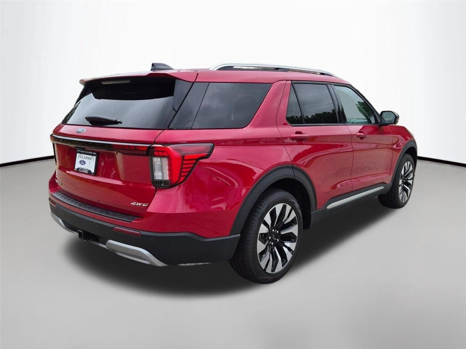 New 2026 Rapid Red Metallic Tinted Clearcoat Ford Platinum image 5