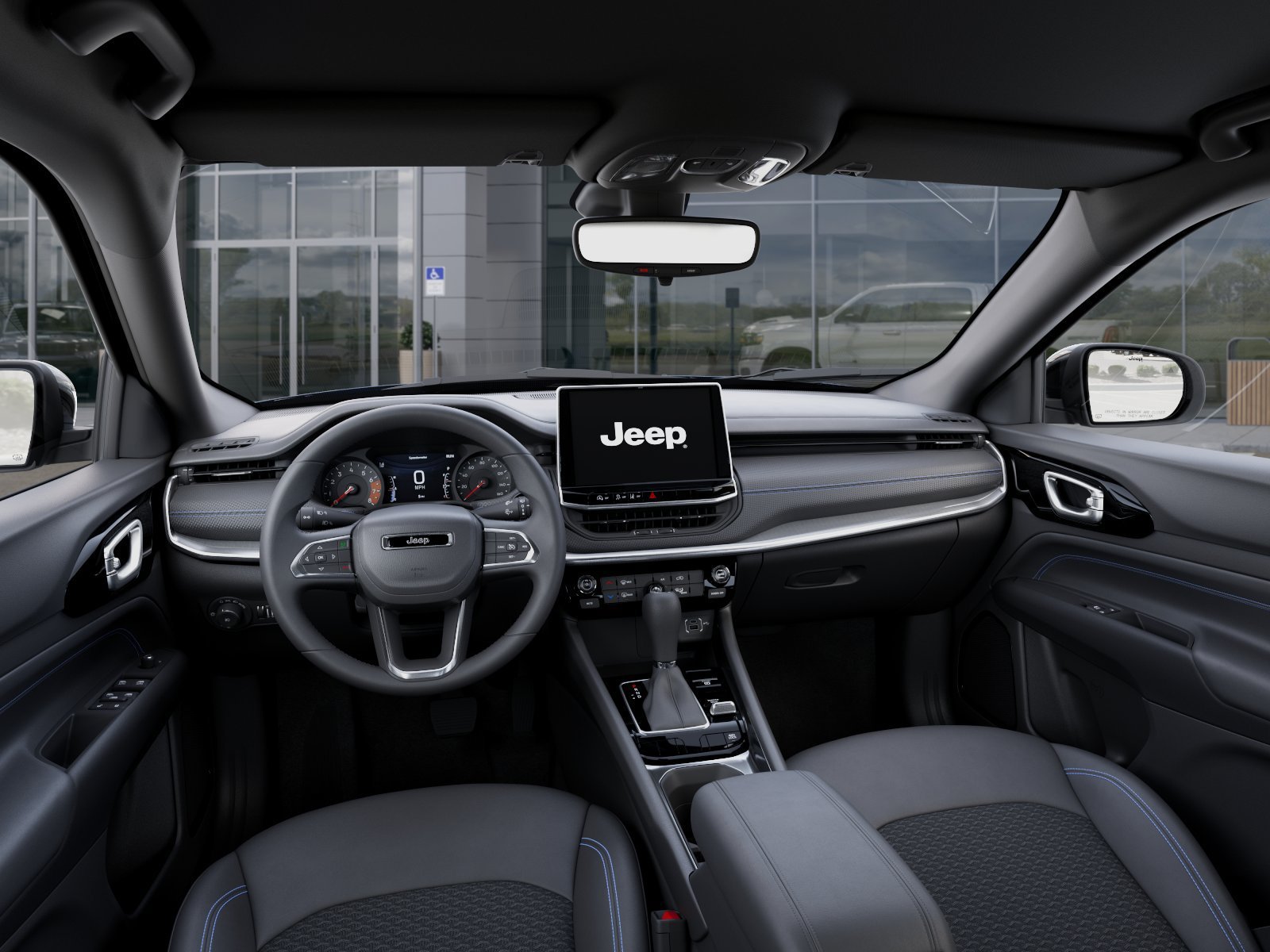 New 2026 Fathom Blue Pearl-Coat Exterior Paint Jeep Latitude Altitude image 14