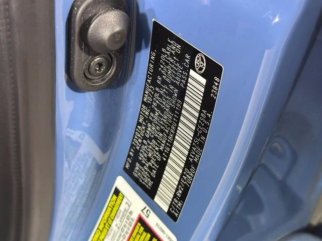 Certified Used 2024 Blue Toyota SE image 27