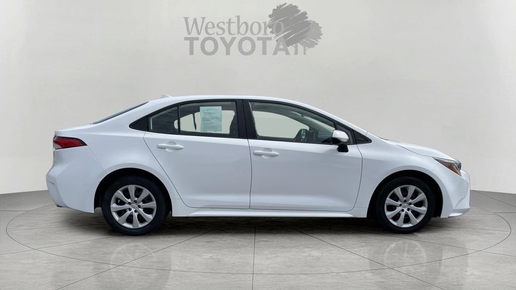 Used 2024 White Toyota LE image 8
