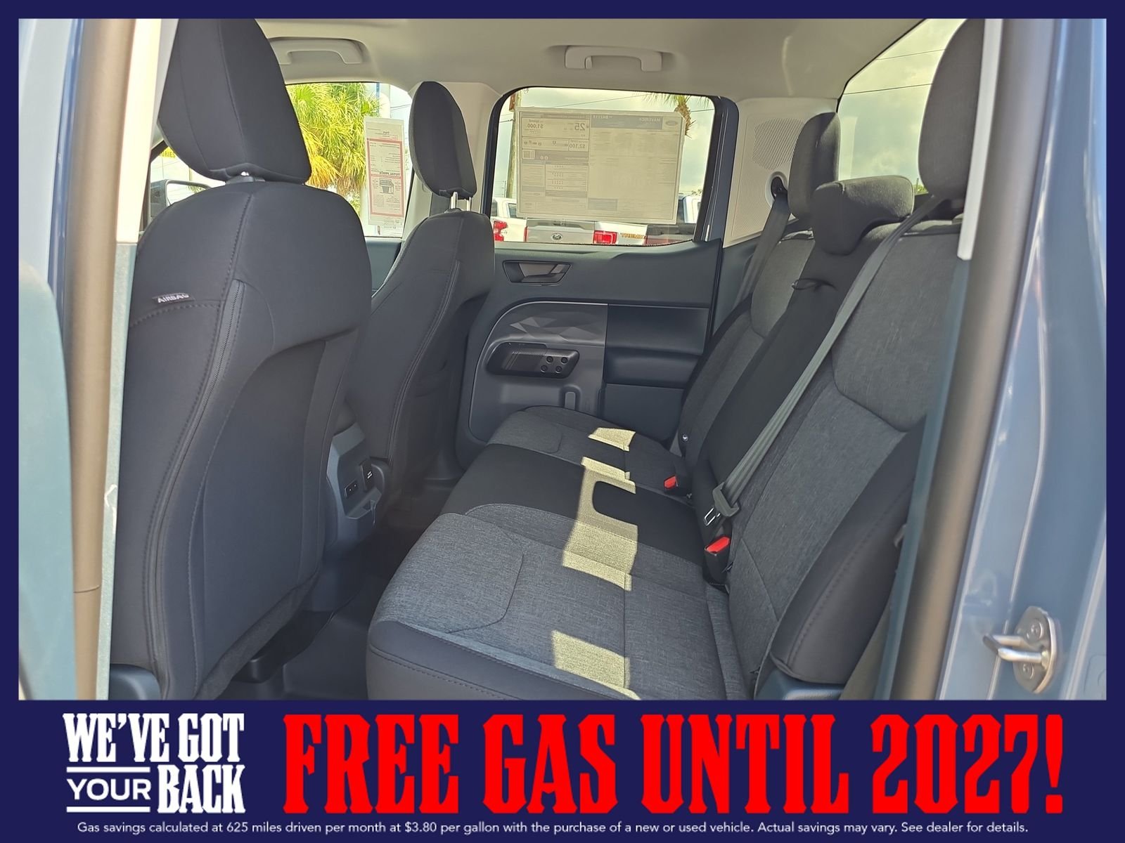 New 2025 Azure Gray Metallic Tri-Coat Ford XLT image 15