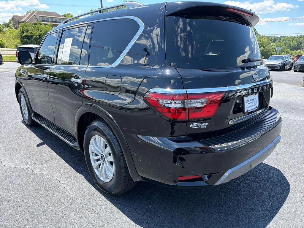 Used 2023 Black Nissan SV image 3