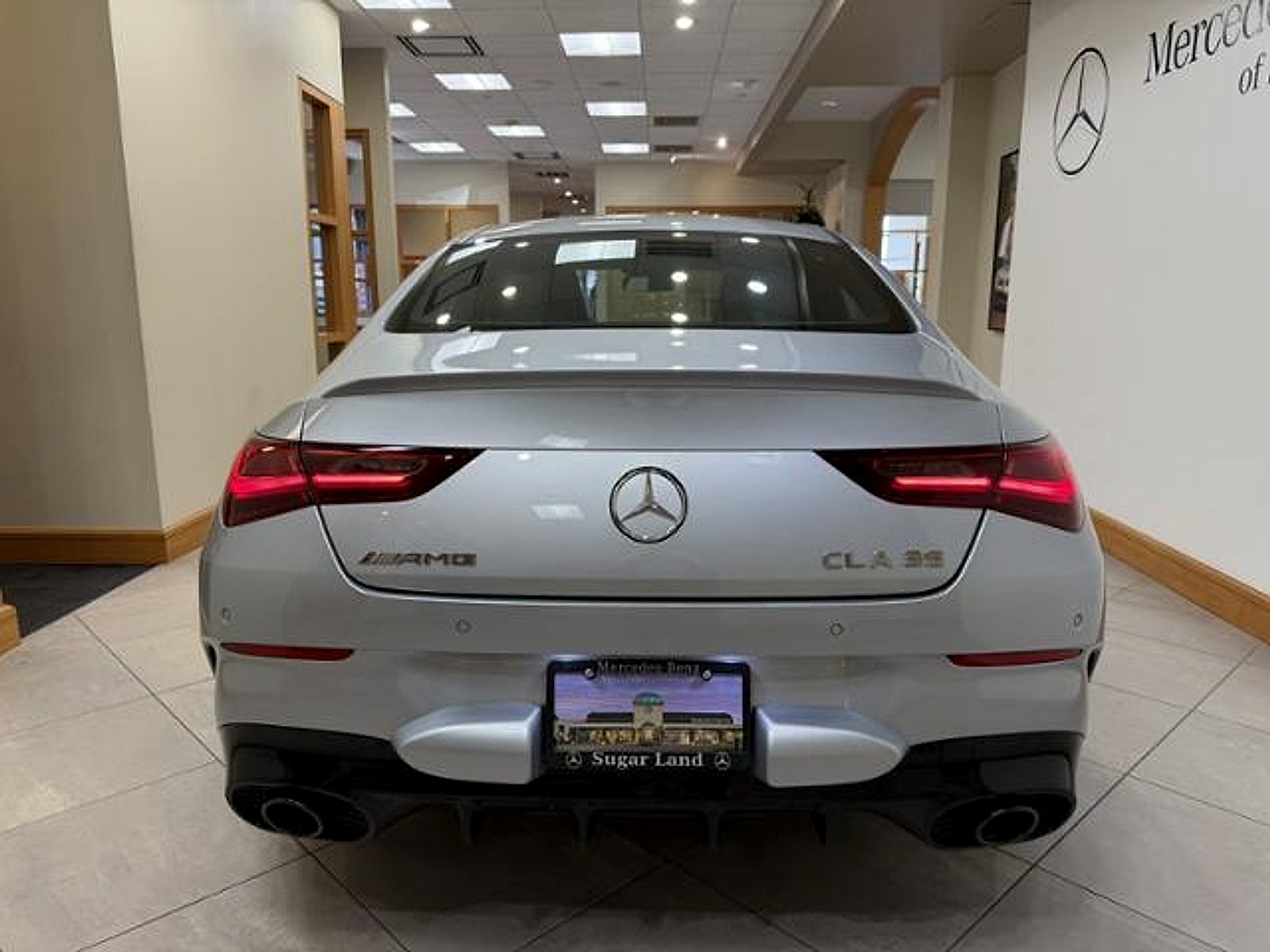 Certified Used 2025 Cirrus Silver Metallic Mercedes-Benz AMG® CLA 35 image 4