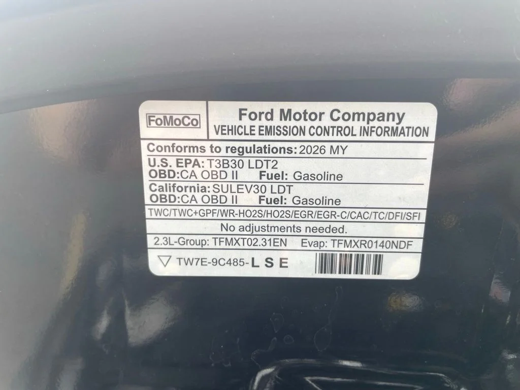 New 2026 Shadow Black Ford Big Bend® image 31