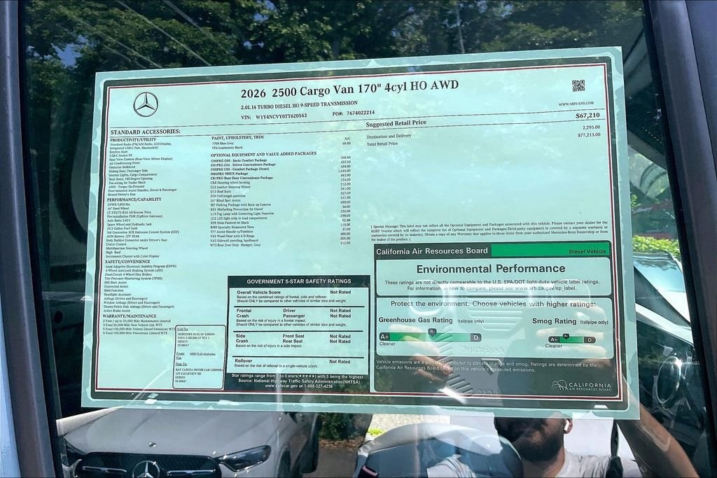 New 2026 Blue Gray Mercedes-Benz Cargo 170 WB image 11