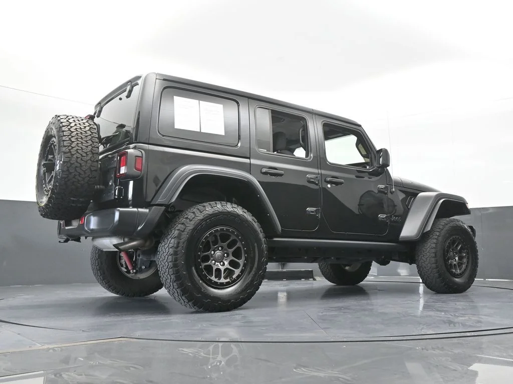 Used 2022 Black Clearcoat Jeep Unlimited Sport image 61