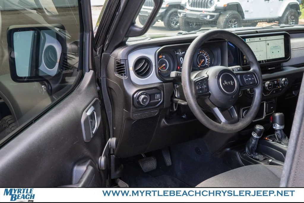 Used 2024 Black Clearcoat Jeep Sport image 16