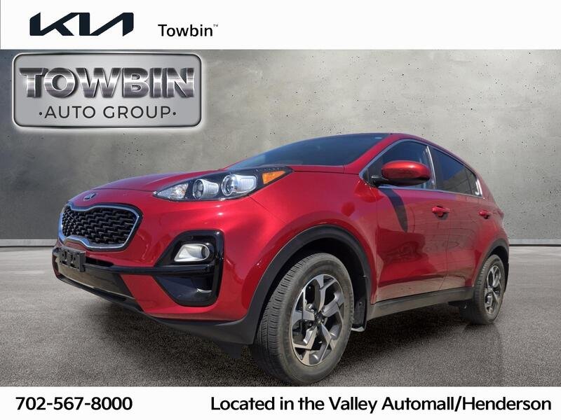 Red 2021 Kia Sportage LX AWD SUV / Crossover All-Wheel Drive
