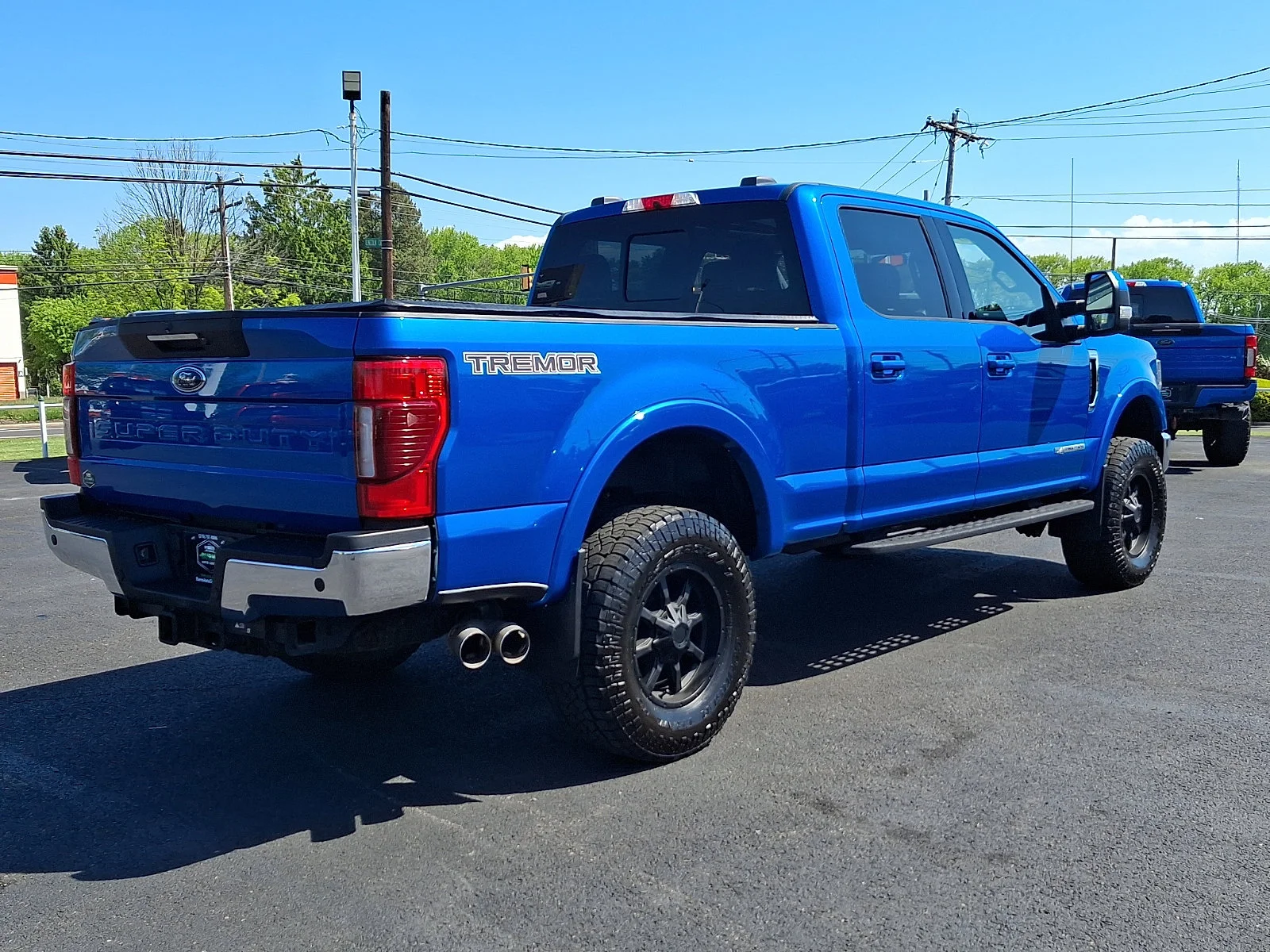 Used 2020 Velocity Blue Metallic   E7 Ford LARIAT image 11