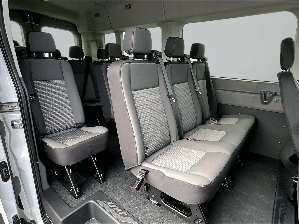New 2025 Oxford White Ford Passenger Van XL image 10