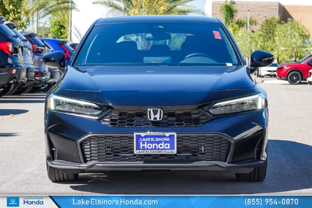 New 2026 Crystal Black Pearl Honda FWD Sport image 2