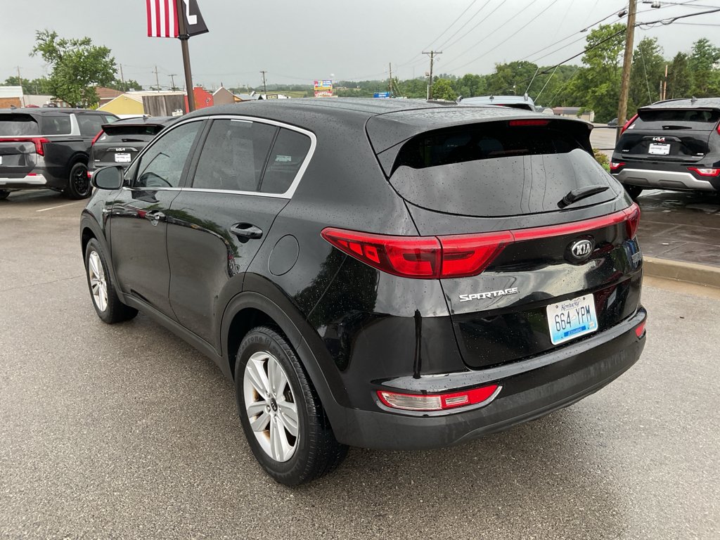 Used 2018 Black Cherry Kia LX image 6
