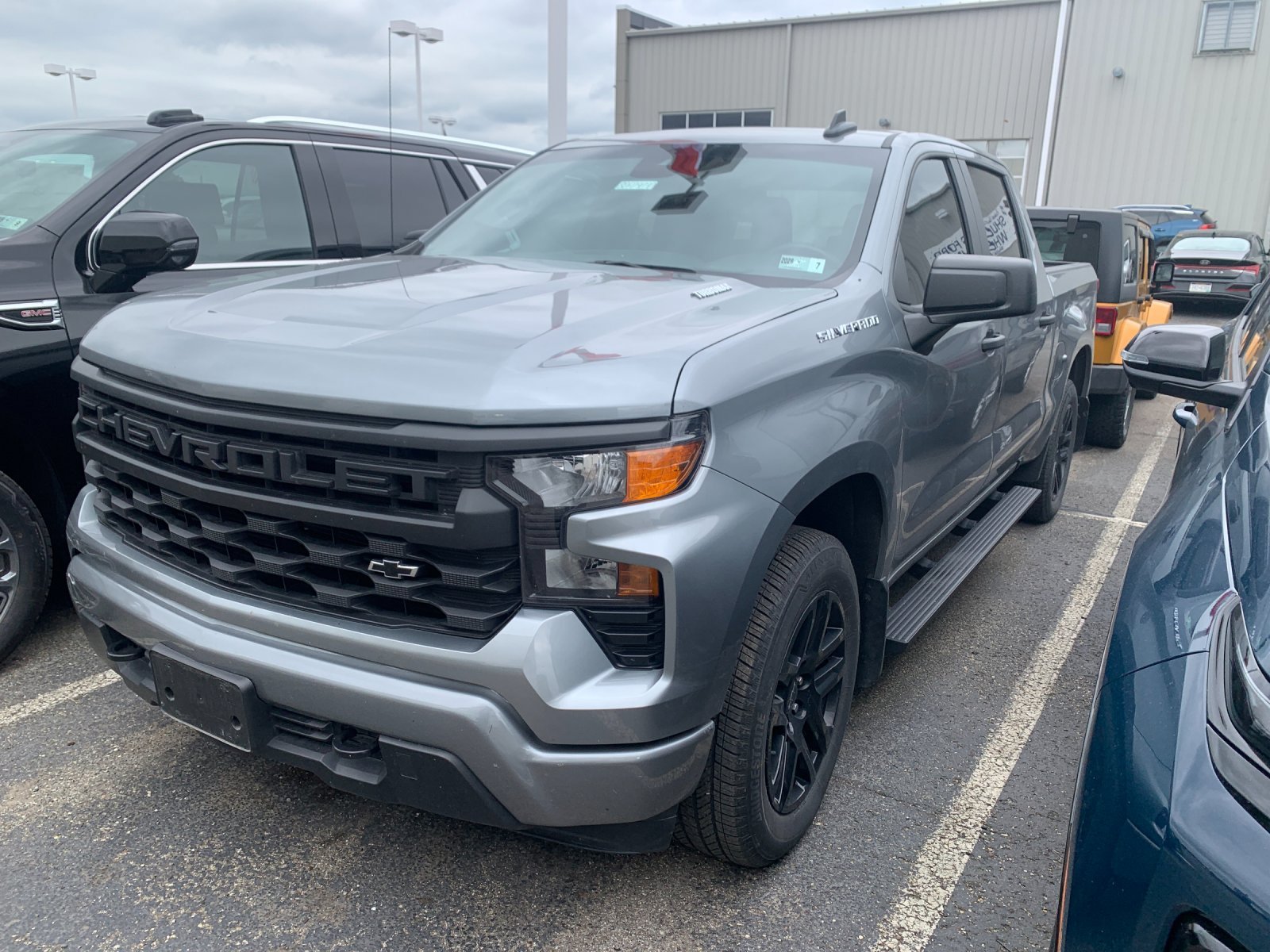 Used 2025 Sterling Gray Metallic Chevrolet Custom image 3