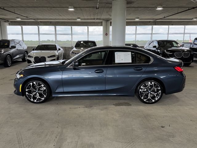 Certified Used 2025 Arctic Race Blue metallic BMW 330i image 5