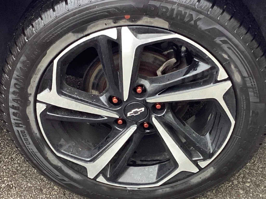 Used 2021 SCARLET RED METALLIC Chevrolet RS image 24