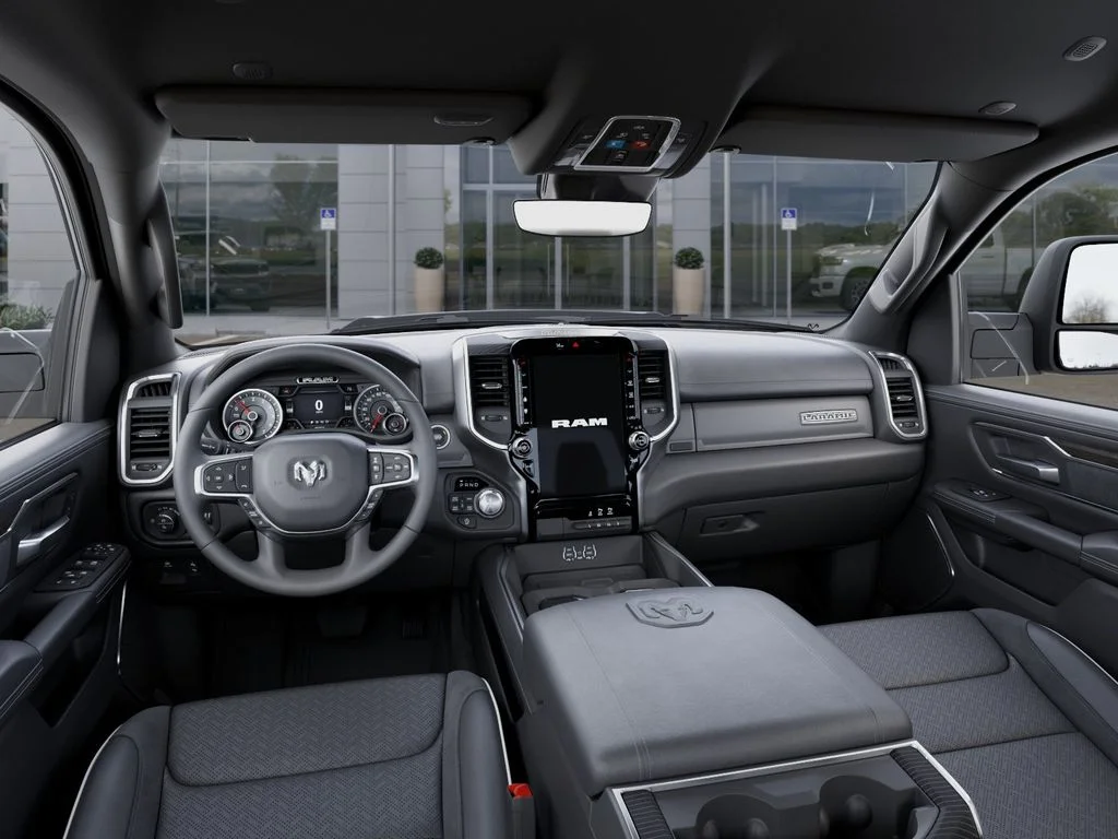 New 2026 Forged Blue Metallic Exterior Paint RAM Laramie image 14
