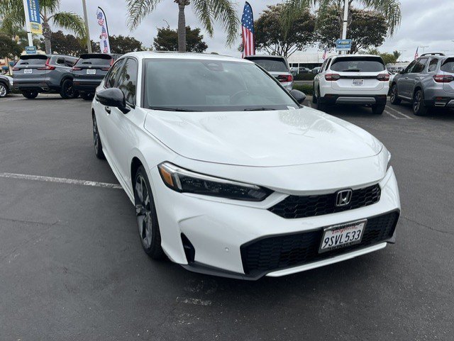 Certified Used 2025 Platinum White Honda Sport Touring image 4