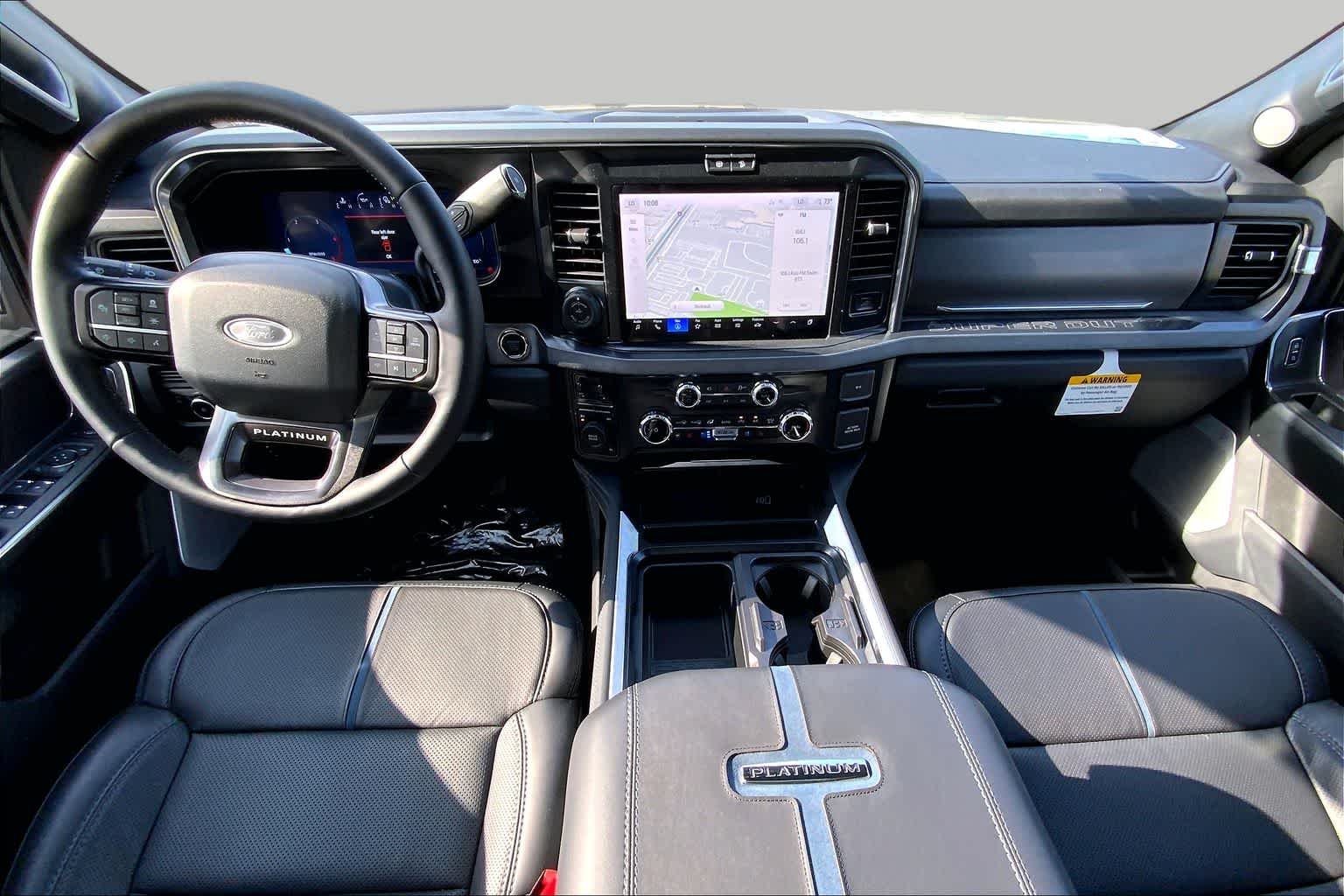 New 2026 Star White Metallic Tri-Coat Ford F-350® Platinum® image 12
