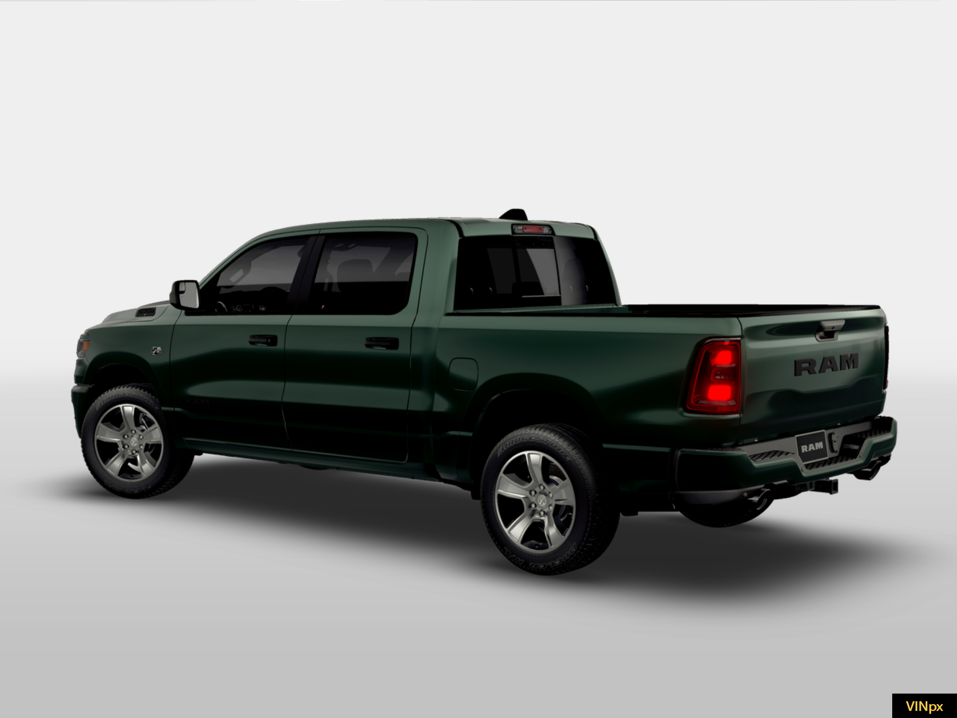 New 2026 Serrano-Green Metallic Exterior Paint RAM  image 4
