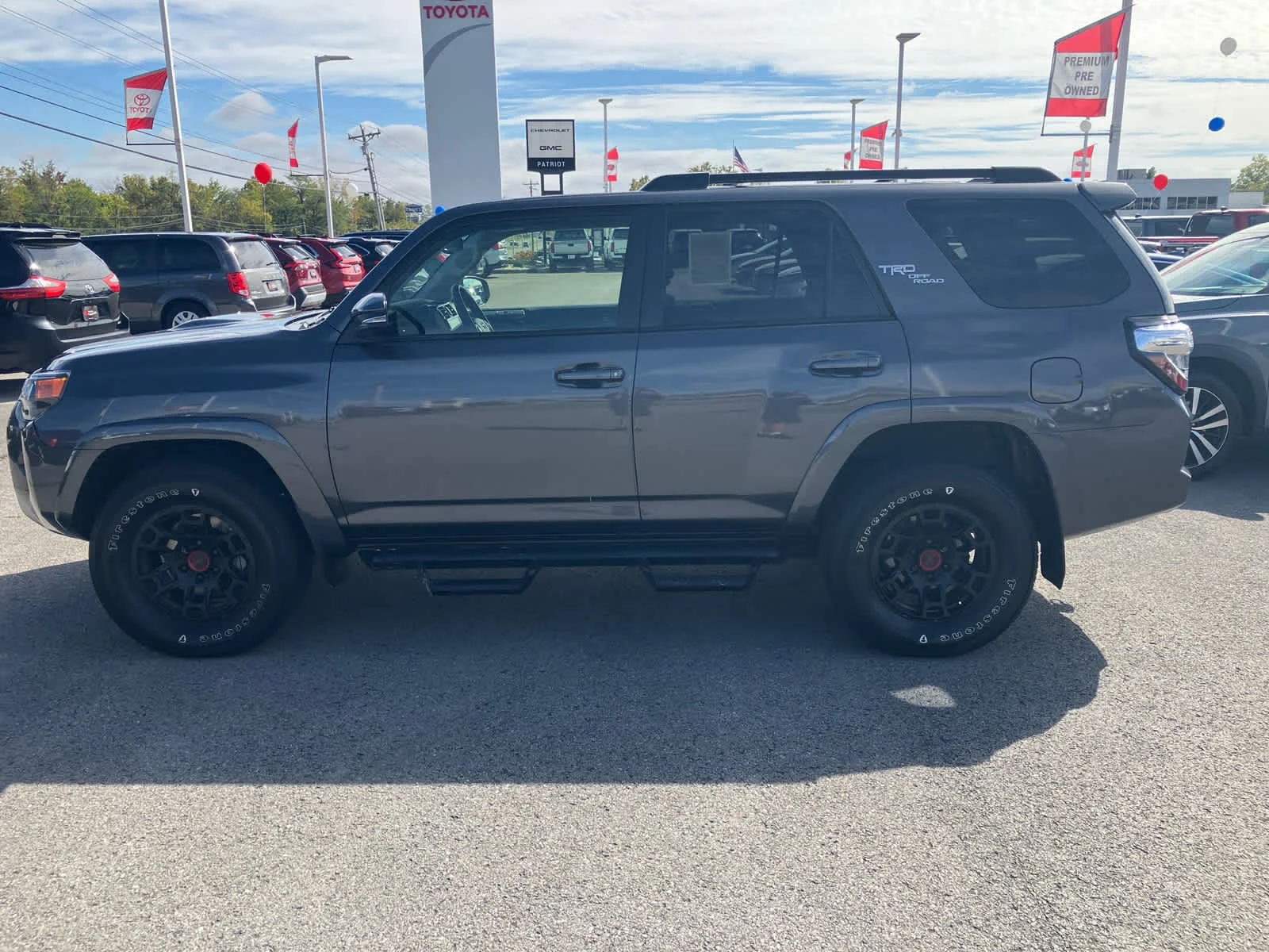 Used 2022 Magnetic Gray Metallic Toyota TRD Off Road Premium image 4