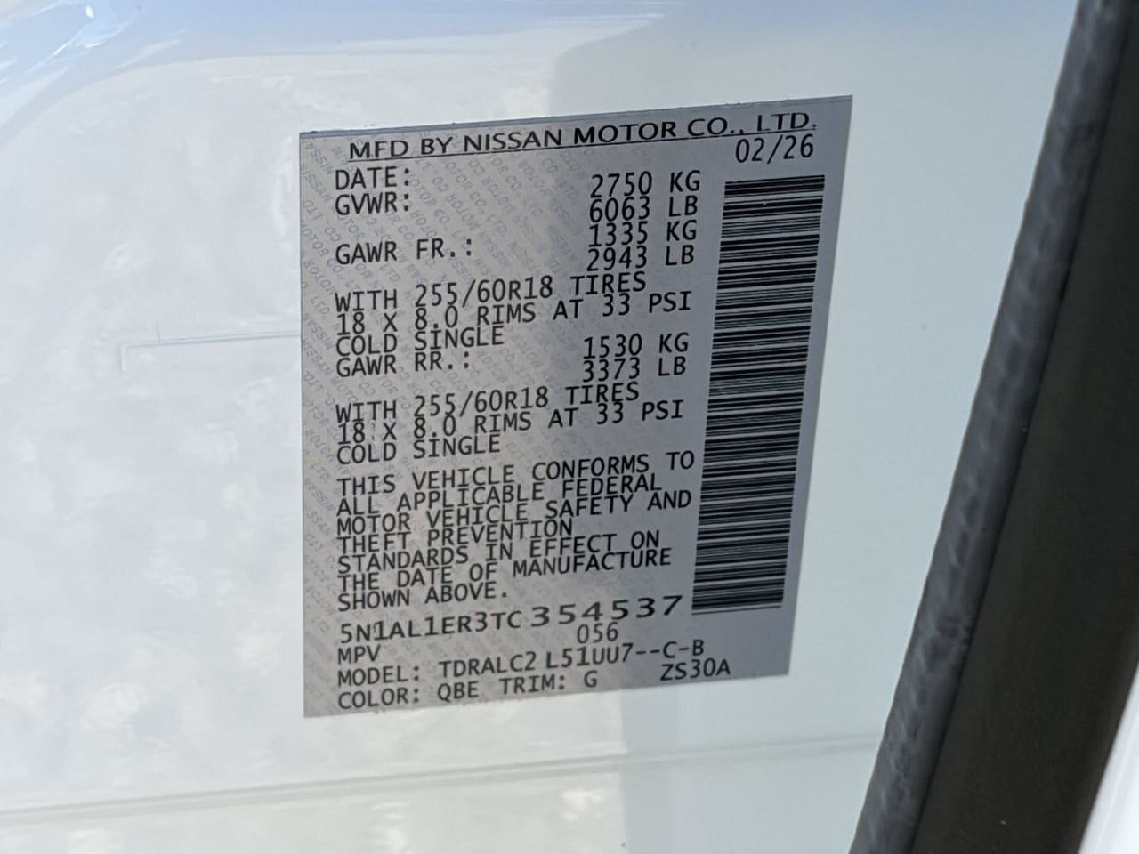 Certified Used 2026 Radiant White INFINITI PURE image 35