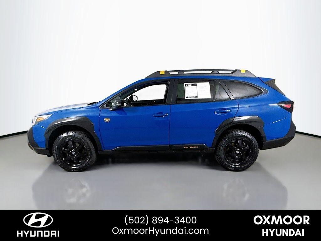 Used 2023 Geyser Blue Subaru Wilderness image 4