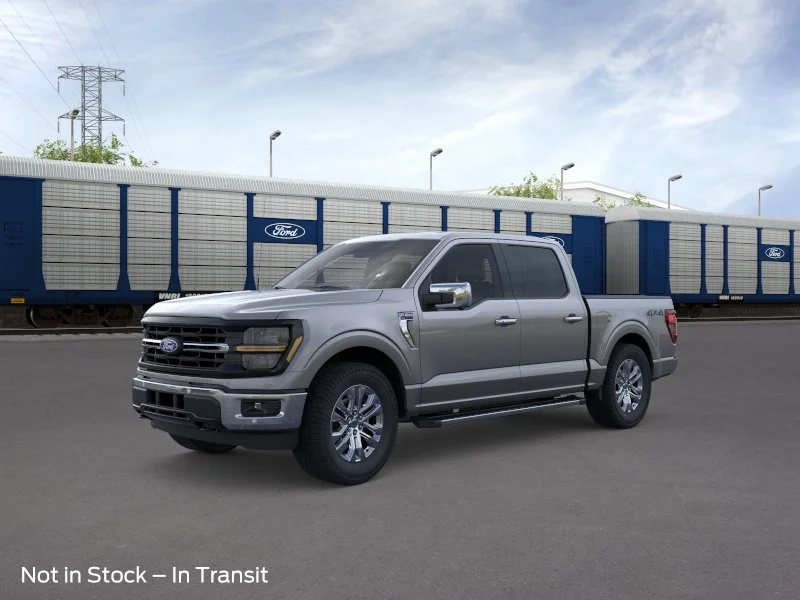 New 2026 Carbonized Gray Metallic Ford XLT image 2