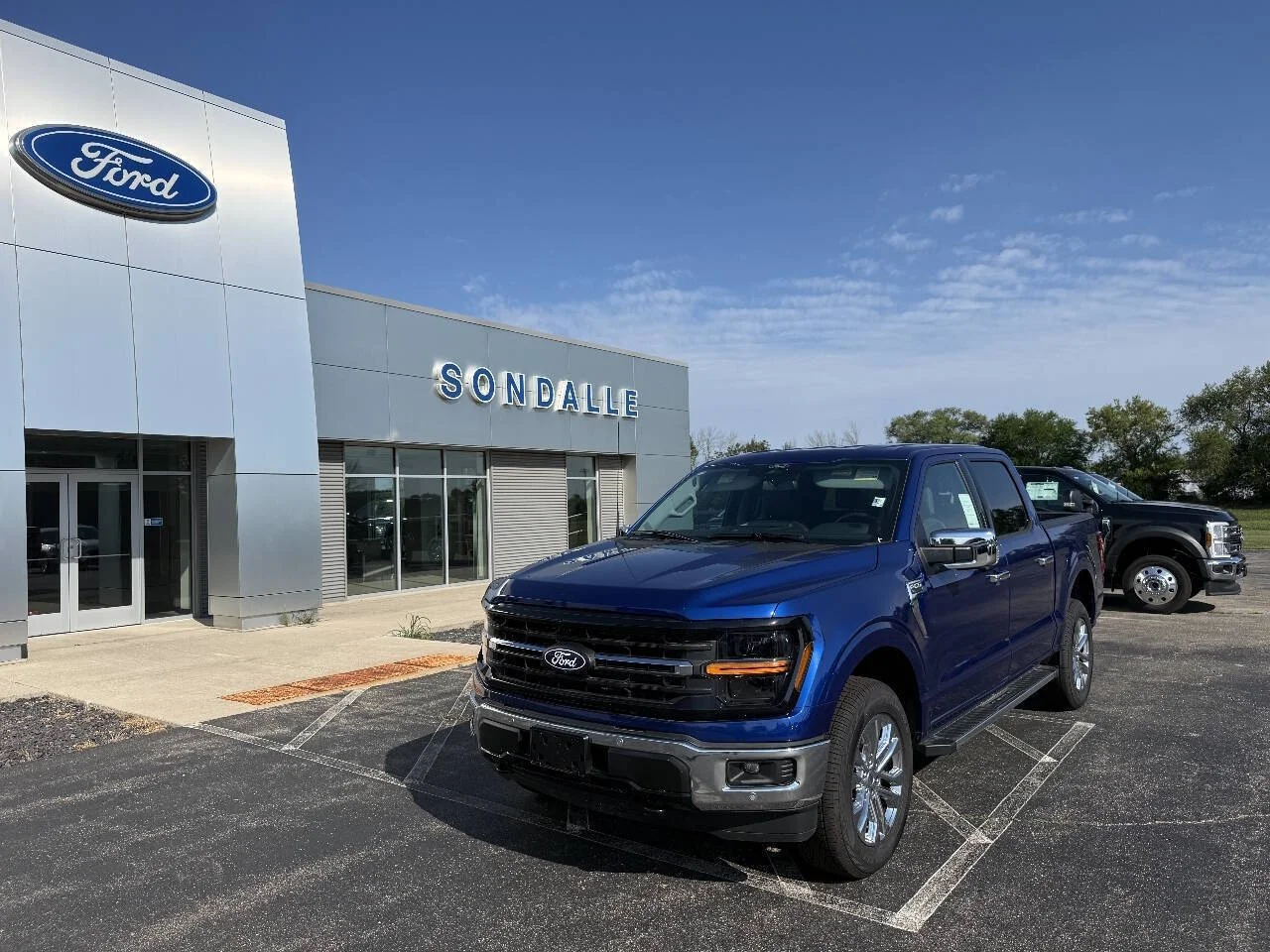 New 2026 Argon Blue Metallic Ford XLT image 1
