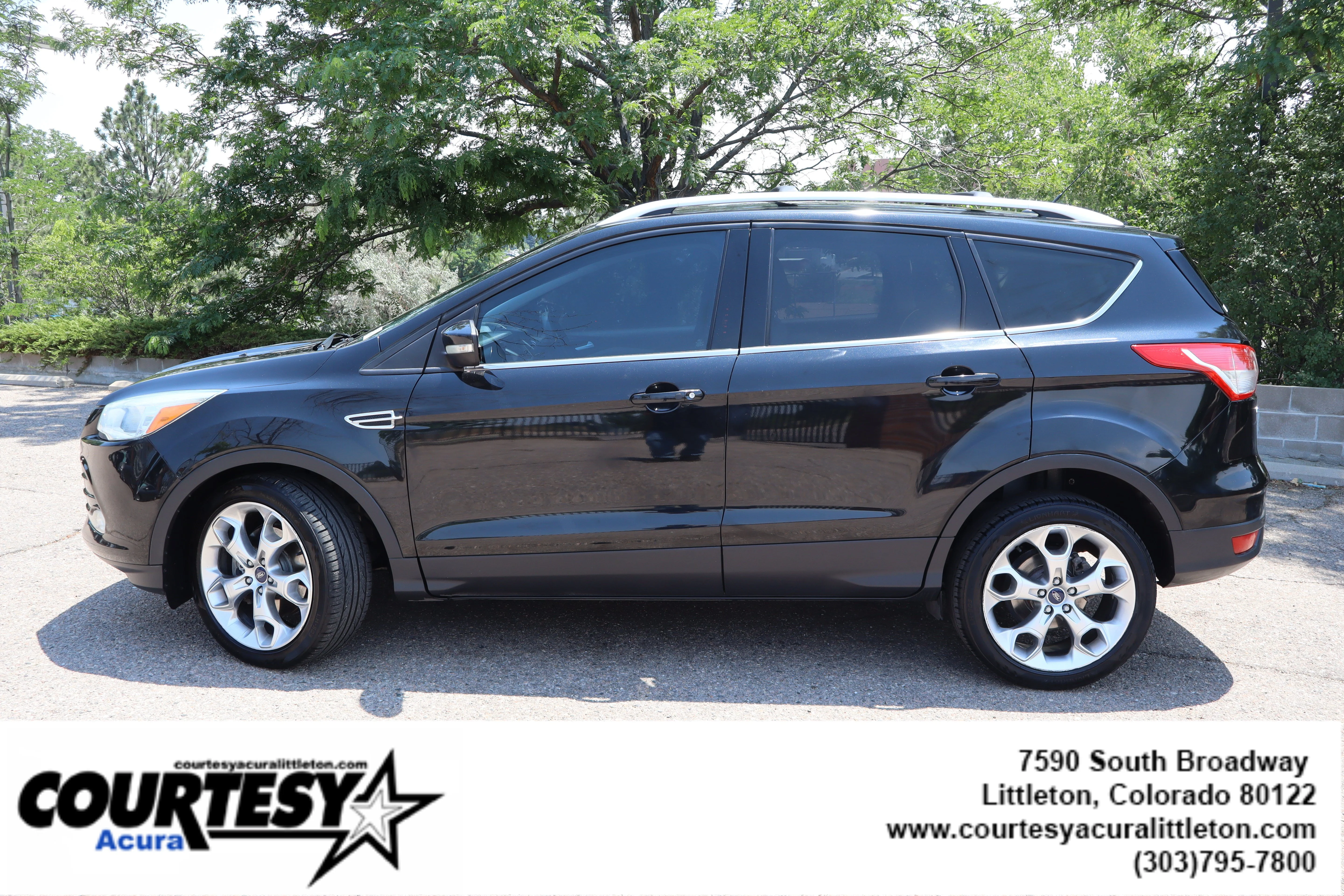 Used 2014 Black Ford Titanium image 3