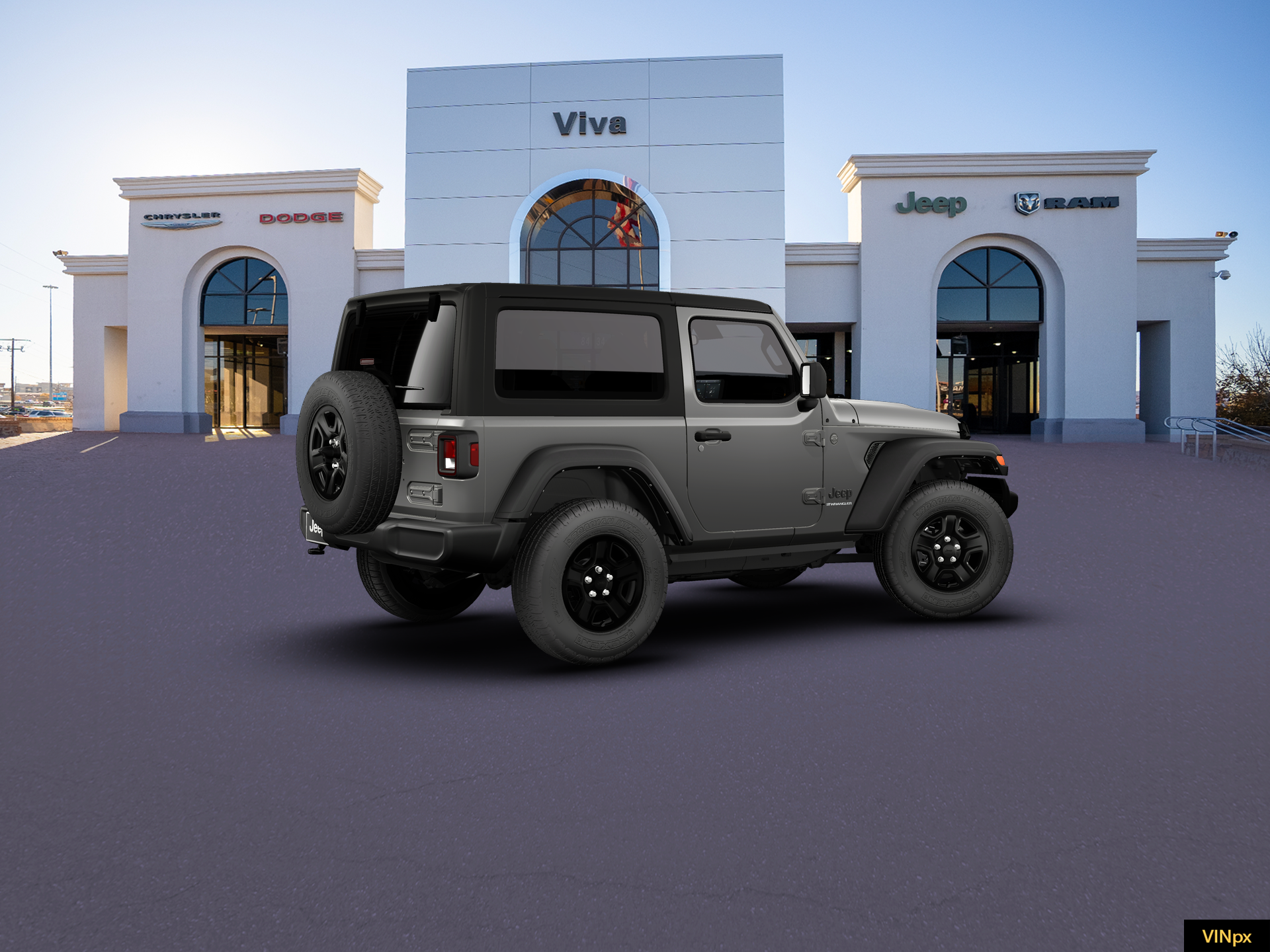 New 2026 Granite Crystal Metallic Clear-Coat Exterior Paint Jeep Sport image 8