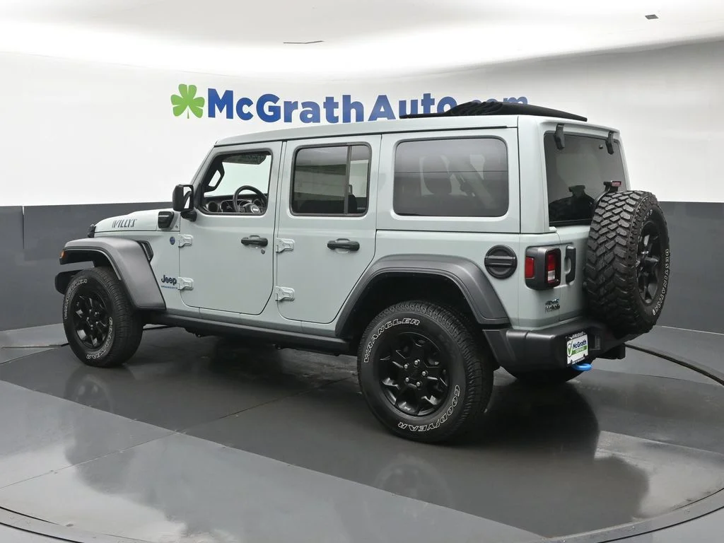 Used 2023 Gray Jeep Willys 4xe image 34