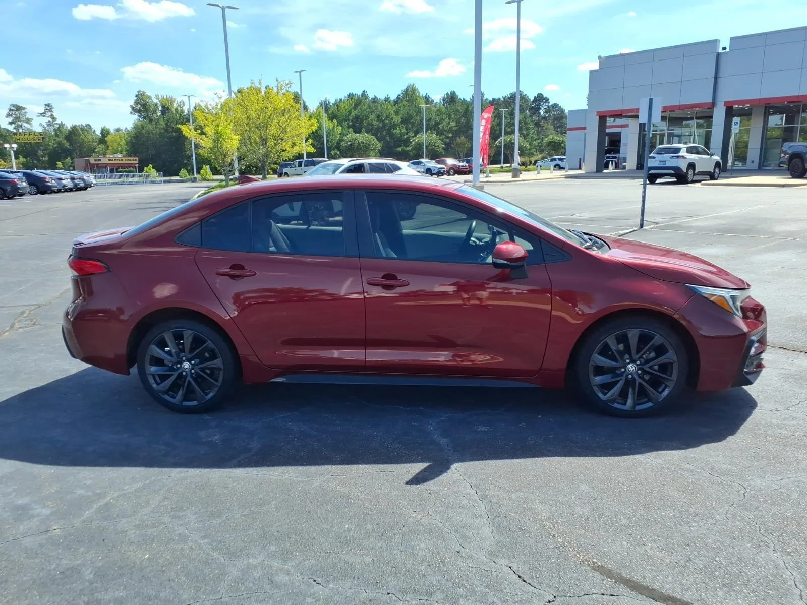 Used 2024 Ruby Flare Pearl Toyota SE image 9