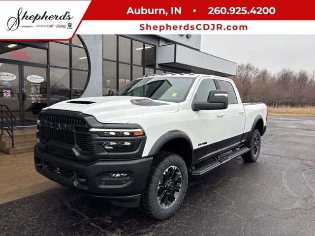 New 2026 Bright White Clear-Coat Exterior Paint RAM Rebel image 1