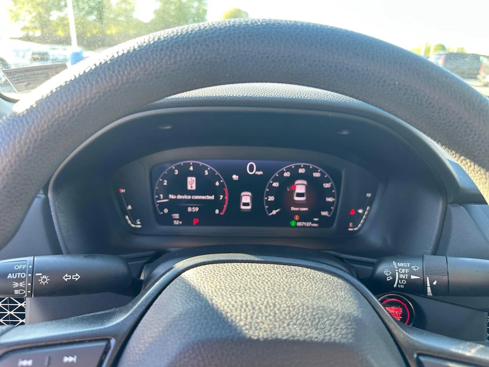 Used 2024 Platinum White Pearl Honda LX image 15