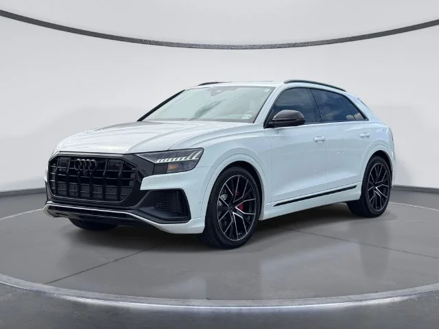 Used 2023 White Audi 4.0T Premium Plus image 3