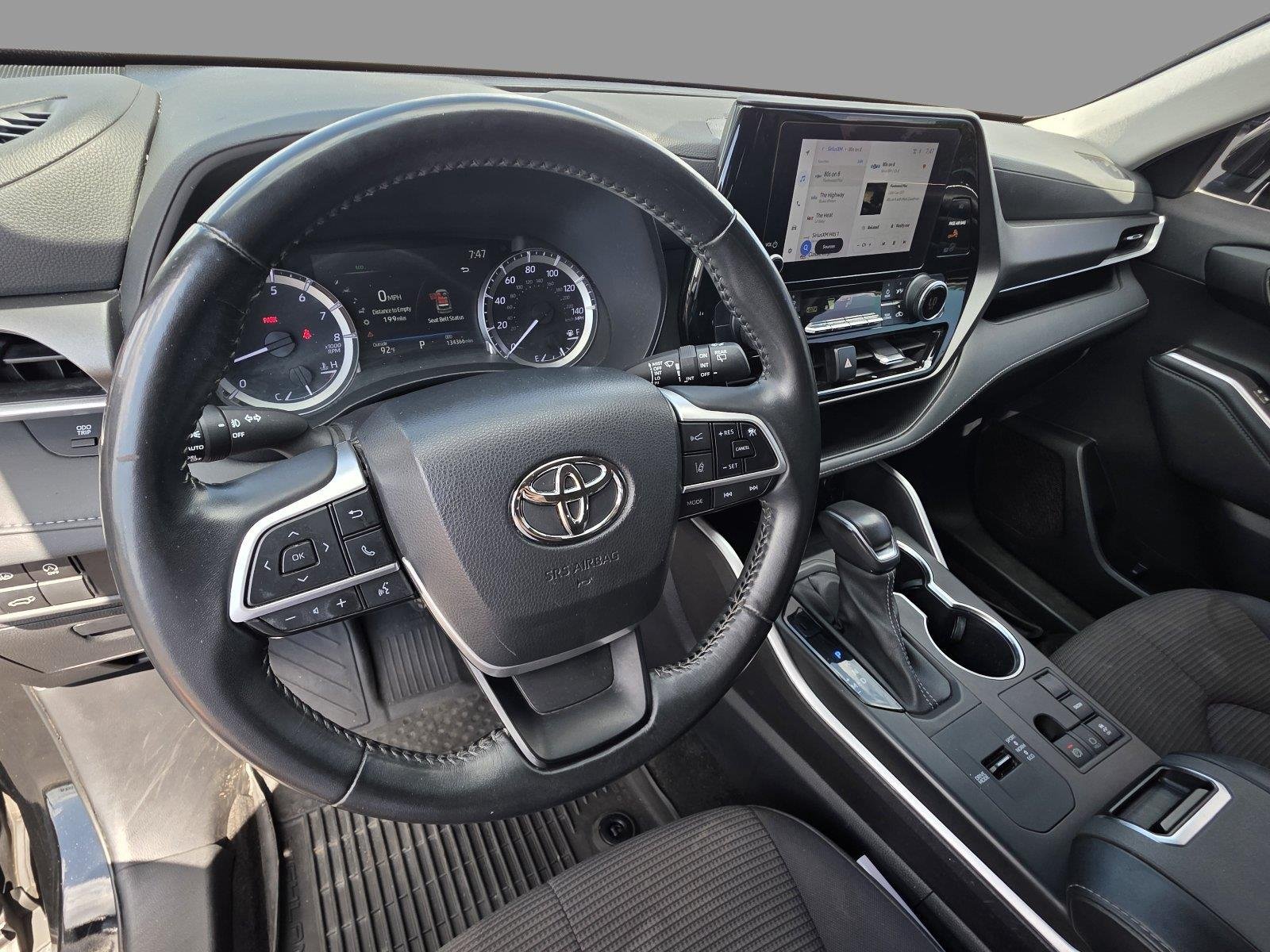 Used 2023 Midnight Black Metallic Toyota LE image 11