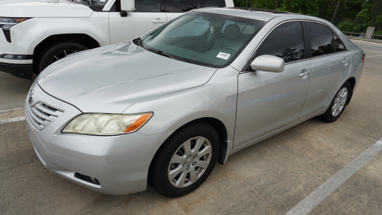 Used 2007 Toyota Camry XLE with VIN 4T1BK46K87U558177 for sale in Spring, TX