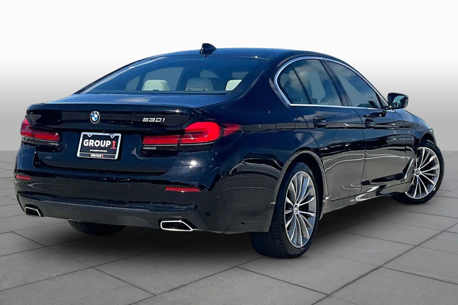 Used 2023 Jet Black BMW 530i image 12