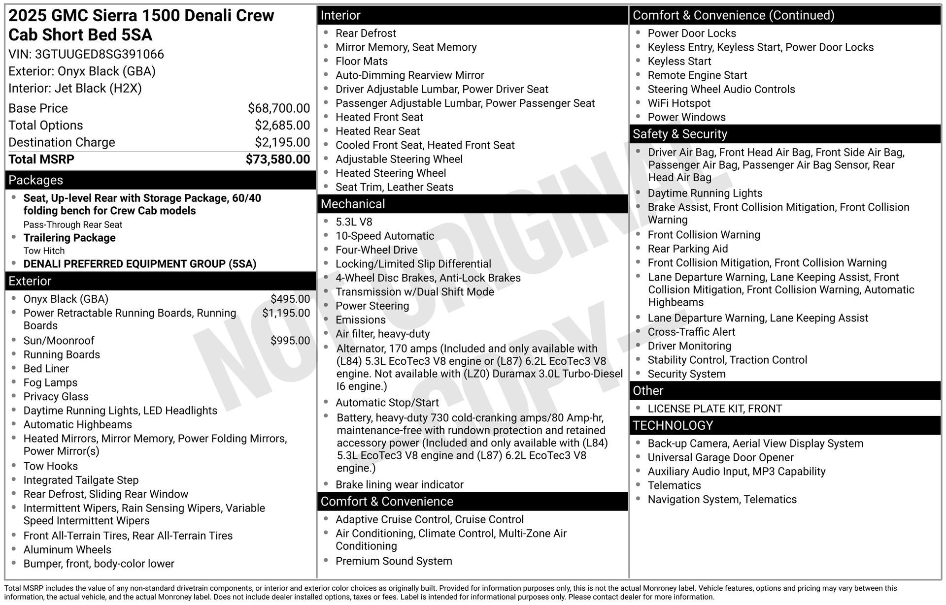 2025 GMC Sierra 4WD Crew Cab Short Box Denali's photo