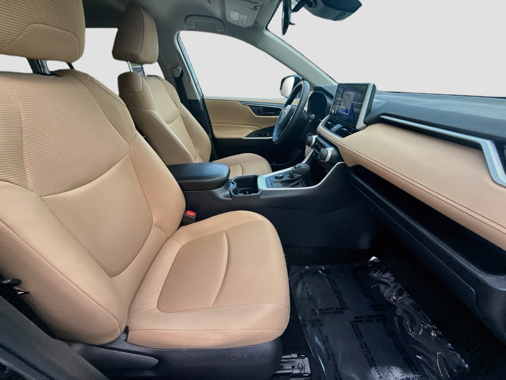 Used 2025 Midnight Black Metallic Toyota Hybrid LE image 30