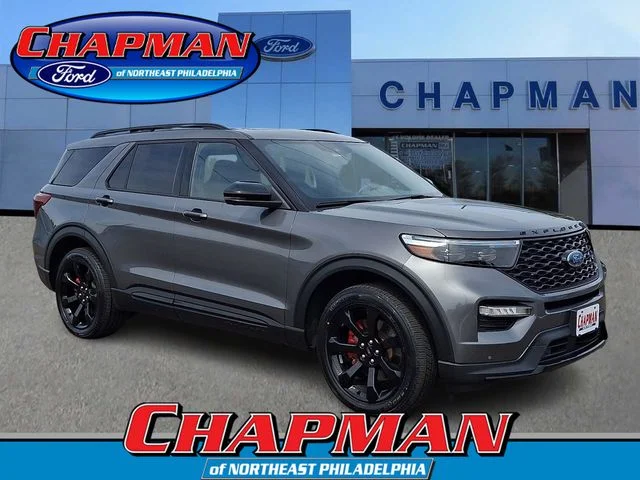 Certified Used 2023 Gray Metallic Ford ST image 1